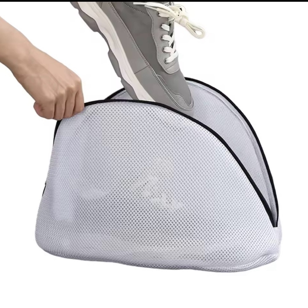 White Laundry Mesh Bag - Picture 2 of 8